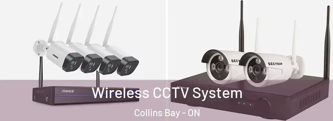  Wireless CCTV System Collins Bay - ON